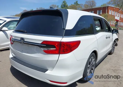 2022 Honda Odyssey Ex-L from USA, damaged, VIN 5FNRL6H70NB061716